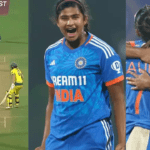 Ind vs Aus women cricket match Titas Sadhu rocked