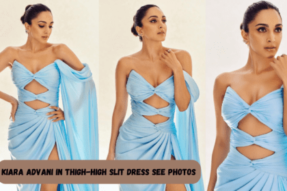 Kiara Advani In Thigh-High Slit Dress See Photos
