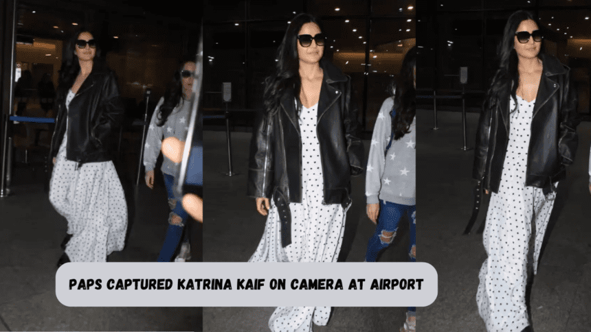 Paps Captured Katrina Kaif On Camera At Airport