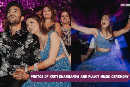 Photos of Kriti Kharbanda and Pulkit music Ceremony