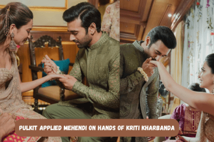 Pulkit Applied Mehendi On Hands Of Kriti Kharbanda