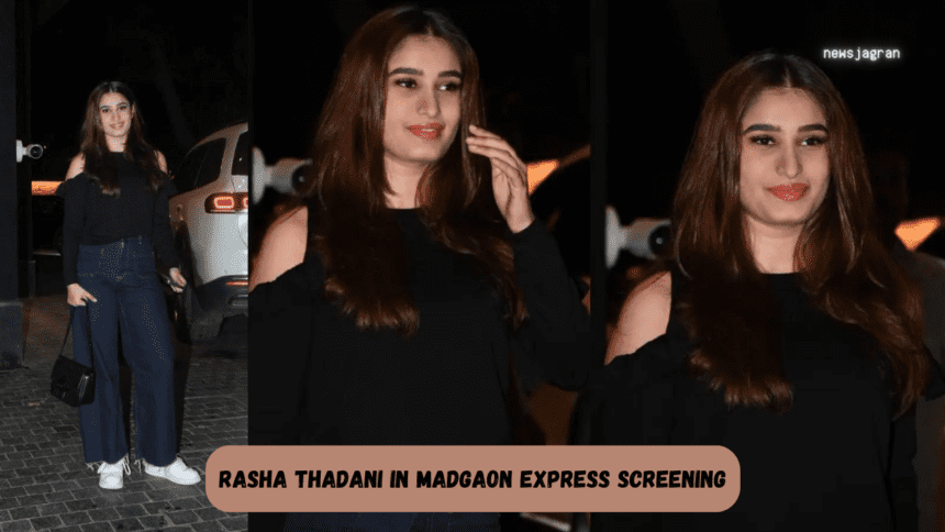 Rasha Thadani In Madgaon Express Screening