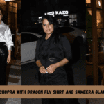 Tisca Chopra With Dragon Fly Shirt And Sameera Glam