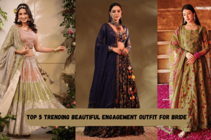 Top 5 Trending beautiful Engagement Outfit for Bride