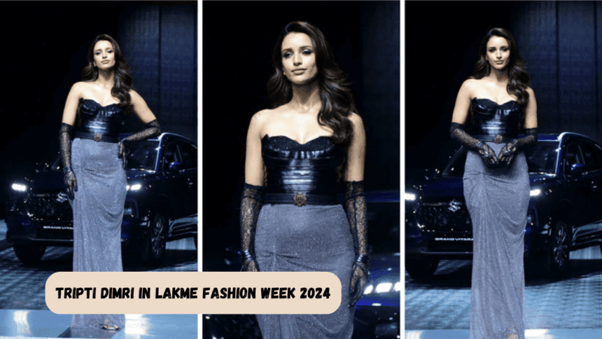 Tripti Dimri In Lakme Fashion Week 2024