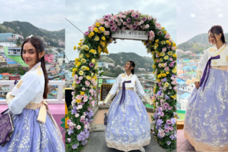 Anushka Sen Covered In Colors Of South Korea See Pic