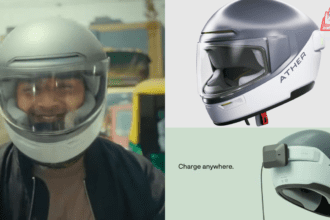 Ather Halo Launched Smart Helmet For OP Scooter Ride