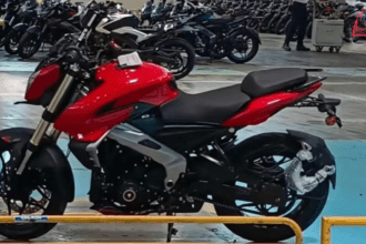 Bajaj Pulsar NS400 First Look Revealed With Features