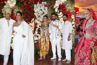 Celebs Attended Aarti And Dipak Wedding Ceremony