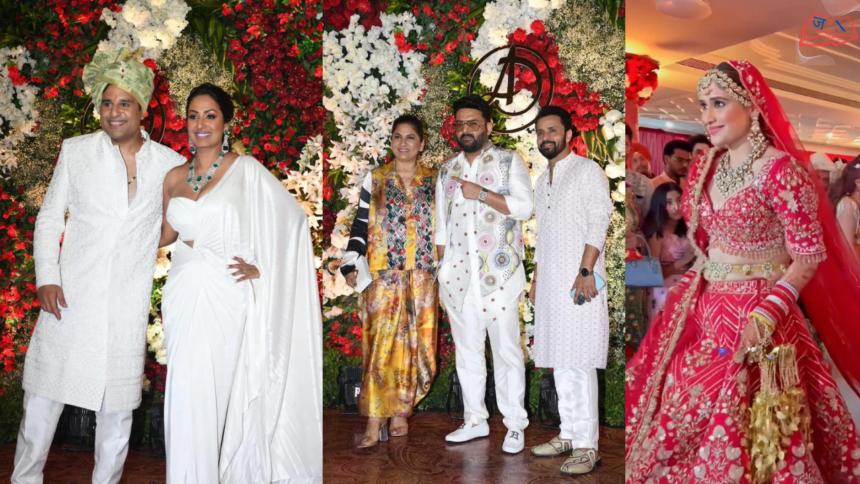 Celebs Attended Aarti And Dipak Wedding Ceremony