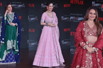 Hiramandi Star Cast Showed Magic In Trailer Launch