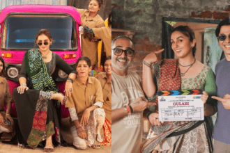 Huma Qureshi Became Village Girl Shoot For Gulabi