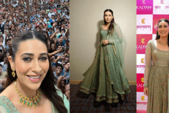 Karisma Kapoor Looked Like Angel In Anarkali Suit