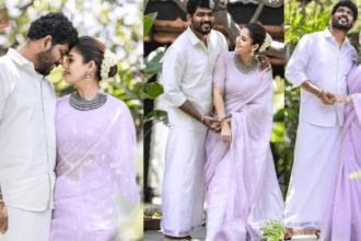 Nayanthara Became Romantic With Husband Vignesh