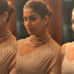Nayanthara Showed Her Elegance Wearing Saree-Jewel