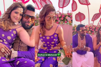Niece Of Govinda seen Dancing During Mehndi Ceremony