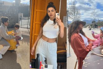 Pics Of Priyanka-Malti While Shoot Of Head of State