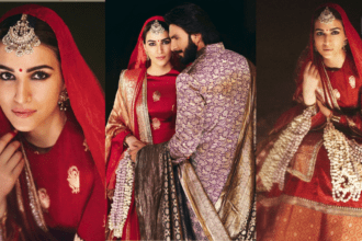 Ranveer And Kriti in Manish Malhotra Couture At Ghat