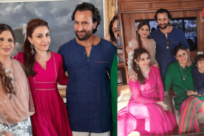 Saif-Kareena Celebrate Eid With Family In Ethnic