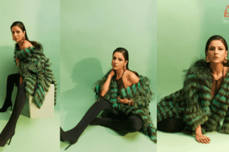 Shehnaaz Gill Shows Her Killer Look In Fur Dress