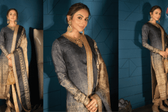 Stunning Look Of Rakul Preet In Ombre Printed Kurti