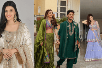TV Stars Dressed Up In Eid Celebration Gauhar-Saumya