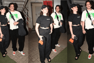Vijay and Tamannaah Bhatia Late Night Movie Date Pic