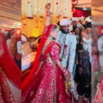 Viral Bridal Entry Of Arti Singh Wearing Red Lehenga