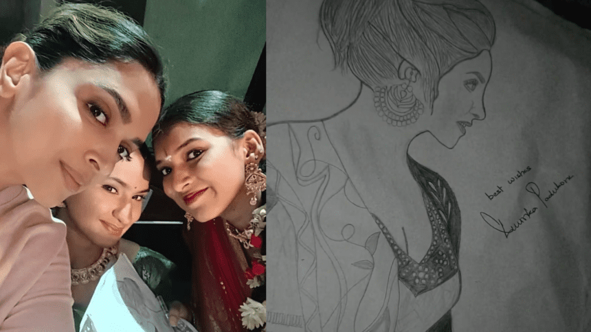 Deepika Padukone Viral Post With Artist Sambhavi