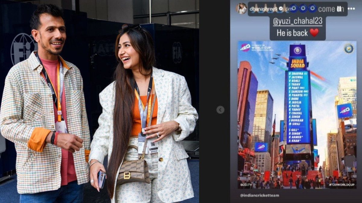 Dhanashree Shower Love On Yuzii As Get Place In T20