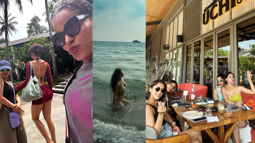 Disha Patani On Thailand Trip With Her Girl Gang