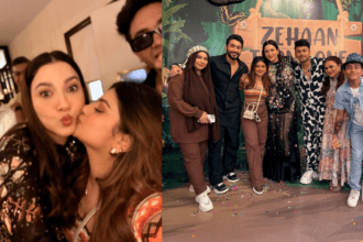 Gauhar Invited Celebs On Her Son Birthday Party-PICS