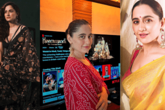 Heeramandi Actress Sanjeeda Sheikh Created Sensation