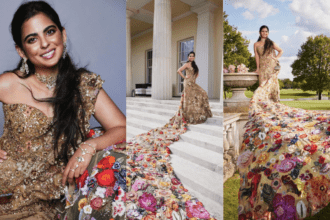 Isha Ambani Wore Pretty Saree Gown In Met Gala 2024