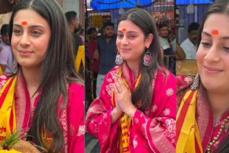 Isha Malviya Reached Siddhivinayak To Worship Bappa