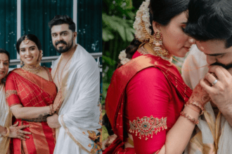 Malavika Took Seven Rounds In Temple With Navneeth