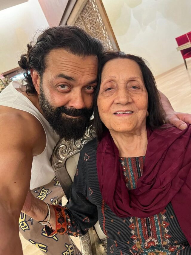 Bobby Deol celebrates Mother’s Day with adorable snapshots alongside mom Prakash Kaur!