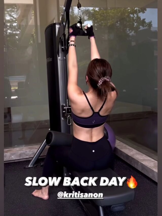 Workout diaries ft Kriti Sanon