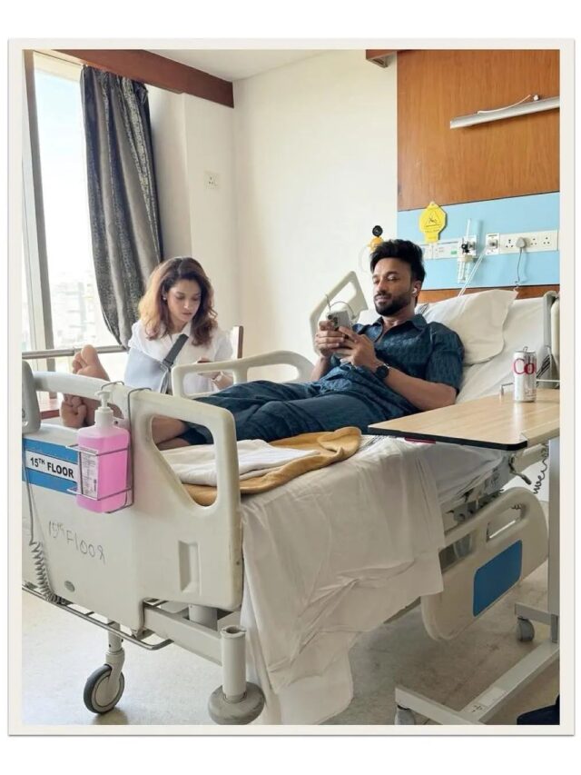 Ankita Lokhande and Vicky Jain together in sickness