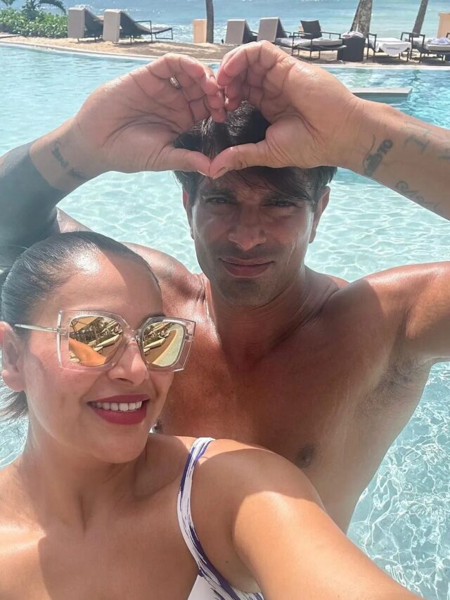 Bipasha Basu and Karan Singh Grover giving couple goals