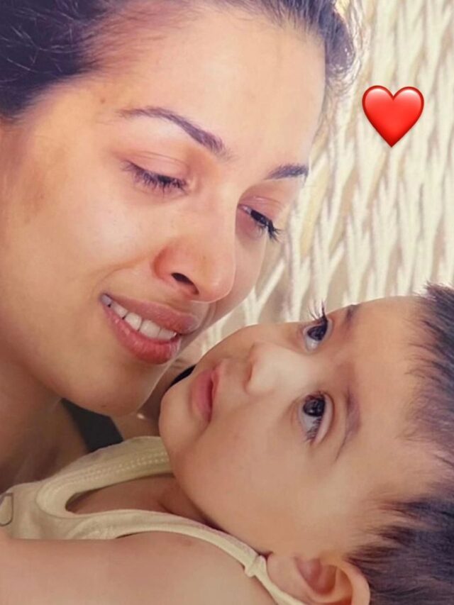How adorable is this picture of Malaika Arora with her son Arhaan Khan? ❤️