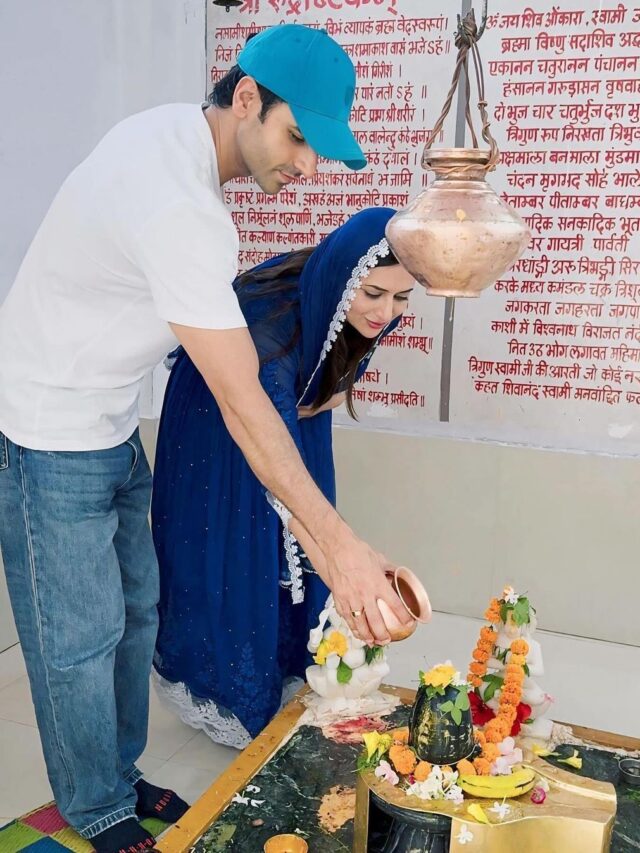 Divyanka Tripathi Dahiya offers prayers alongside husband in new photos