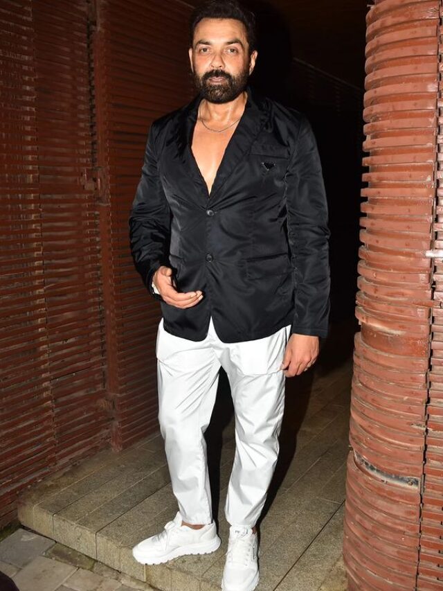 Bobby Deol Spotted outside Meghumi in Bandra