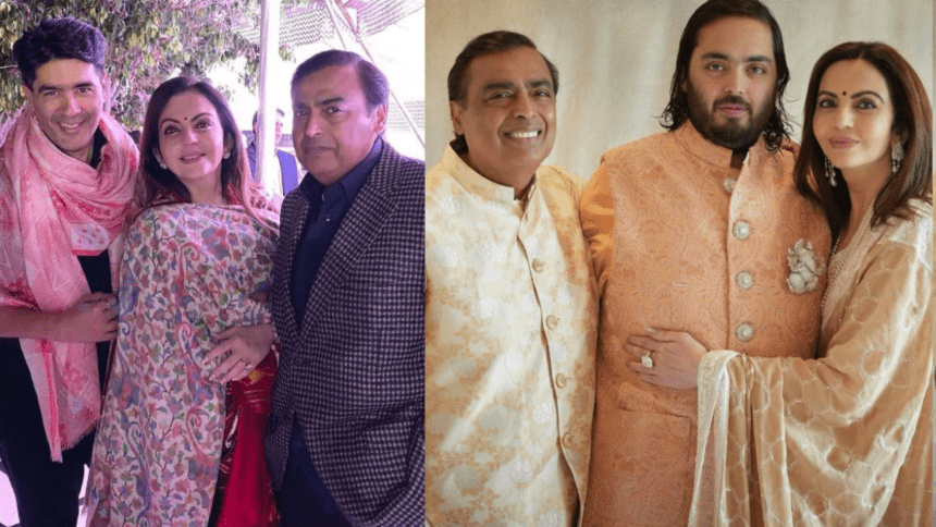 Best Designers and Make Up Artists of Ambani Family