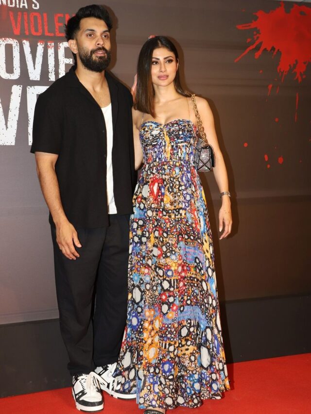 Top Couple of B-Town Suraj Nambiar And Mouni Roy arrived at the grand premiere of ‘Kill’ movie in Mumbai last night