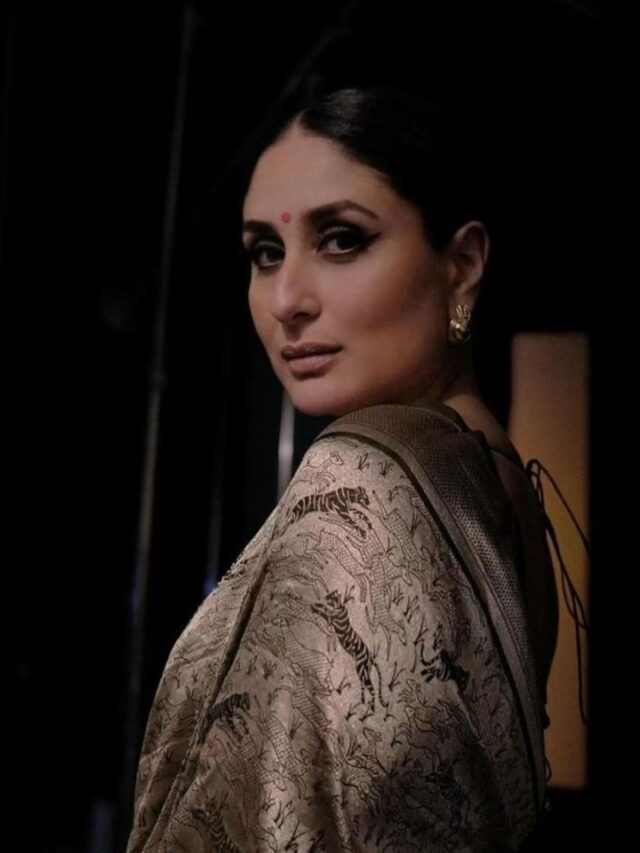 Stunning BTS still of Kareena Kapoor from ‘Crew’