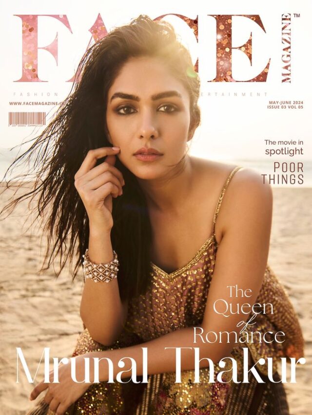 Mrunal Thakur Looing Super Hot in her latest photoshoot for Face magazine