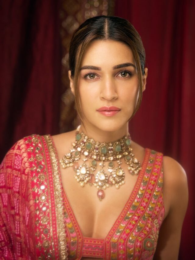 Kriti Sanon dazzles in Arpita Mehta lehenga at Anant Ambani – Radhika Merchant Wedding; don’t miss her show-stopper hairdo