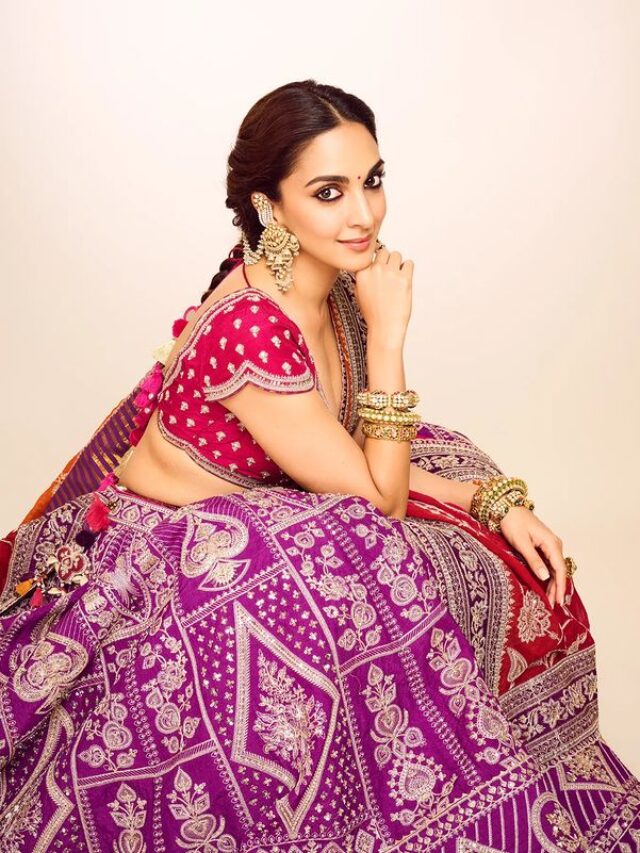 Kiara Advani In Traditional Desi lehenga choli of your dreams