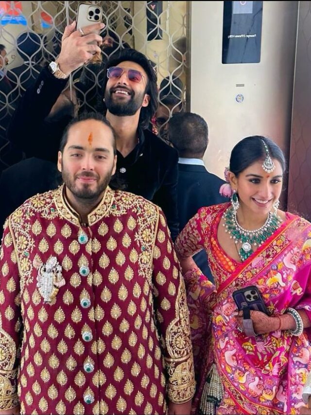 Meezaan Jafri shares an adorable snap with the newly-married couple, Anant Ambani and Radhika Merchant